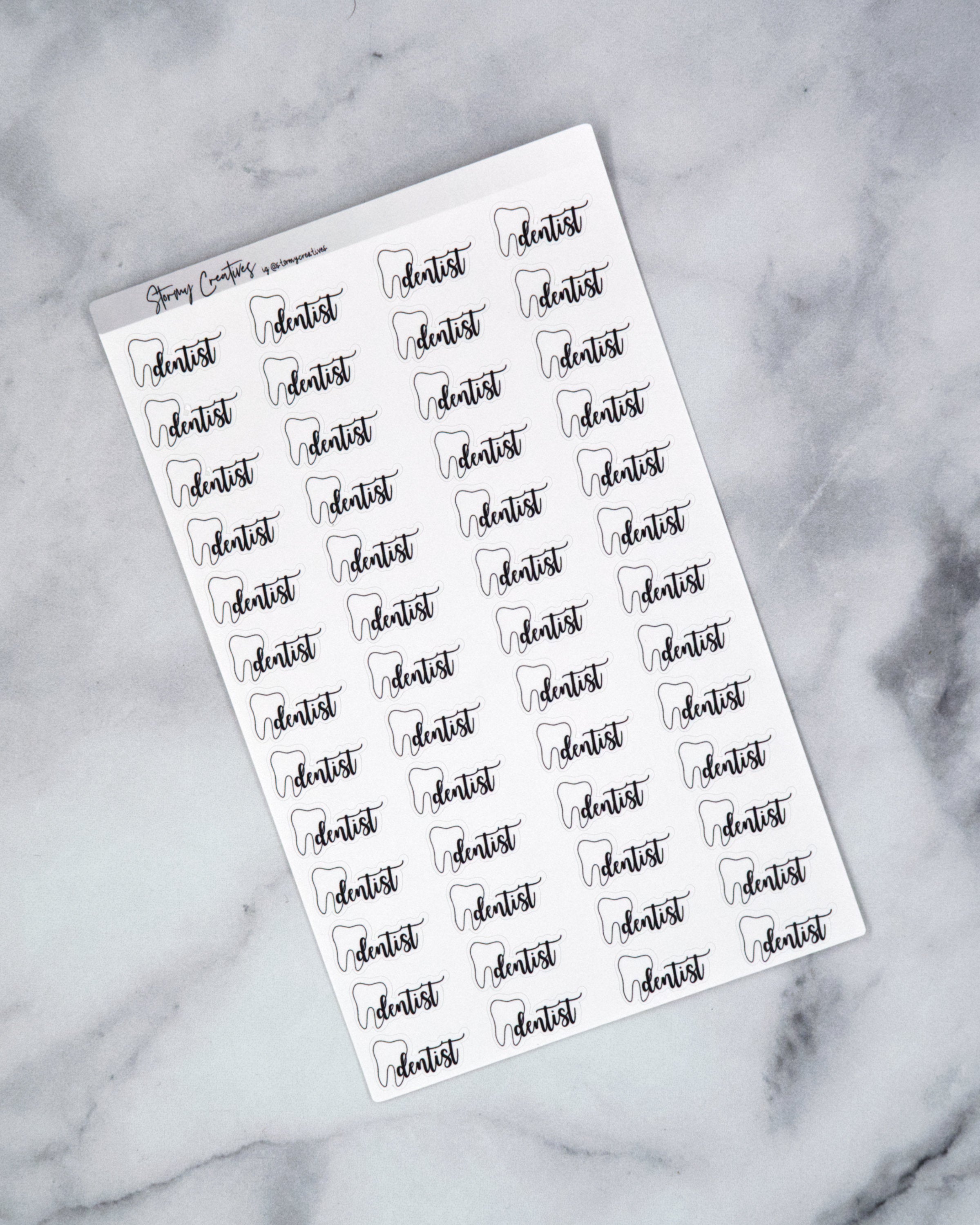 Dentist Stickers