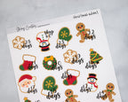 Christmas Advent Calendar Stickers