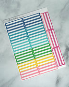 1 Hour Block Label, To Do Section Label for Simplified Planner