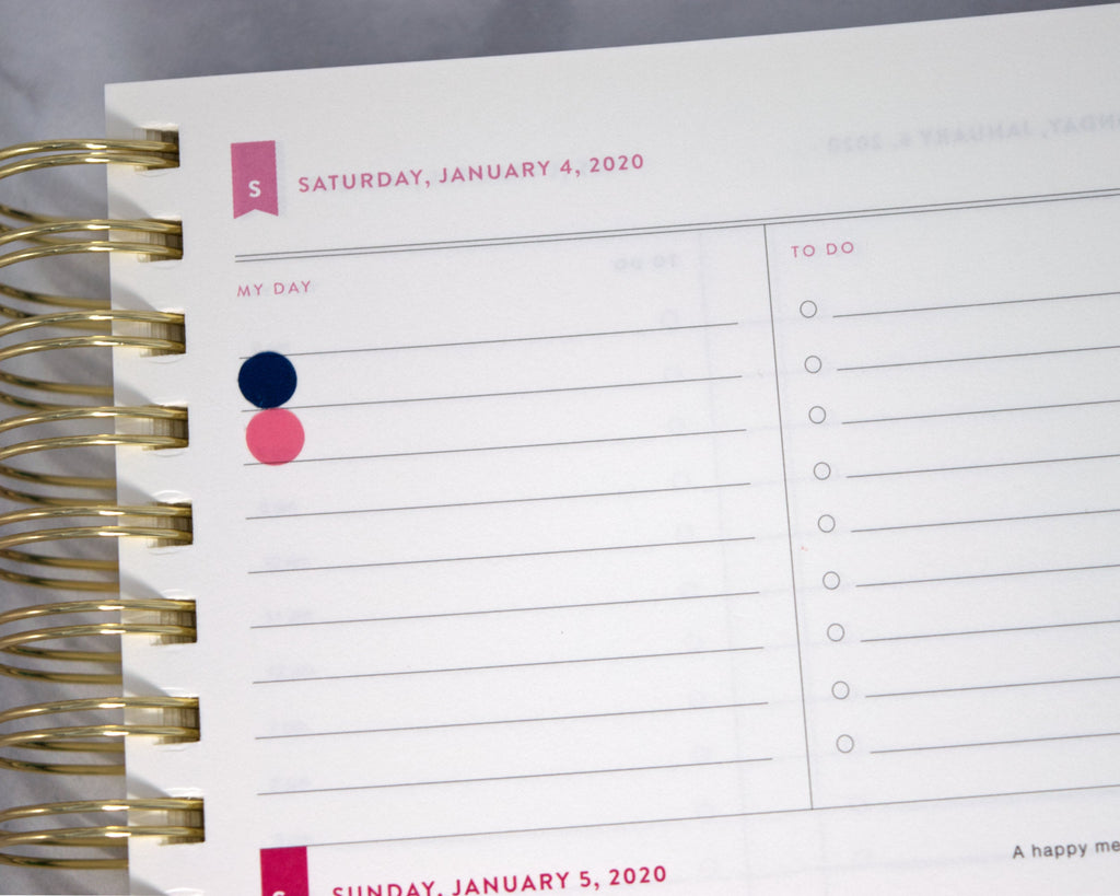 Small Dot Stickers - Simplified Planner
