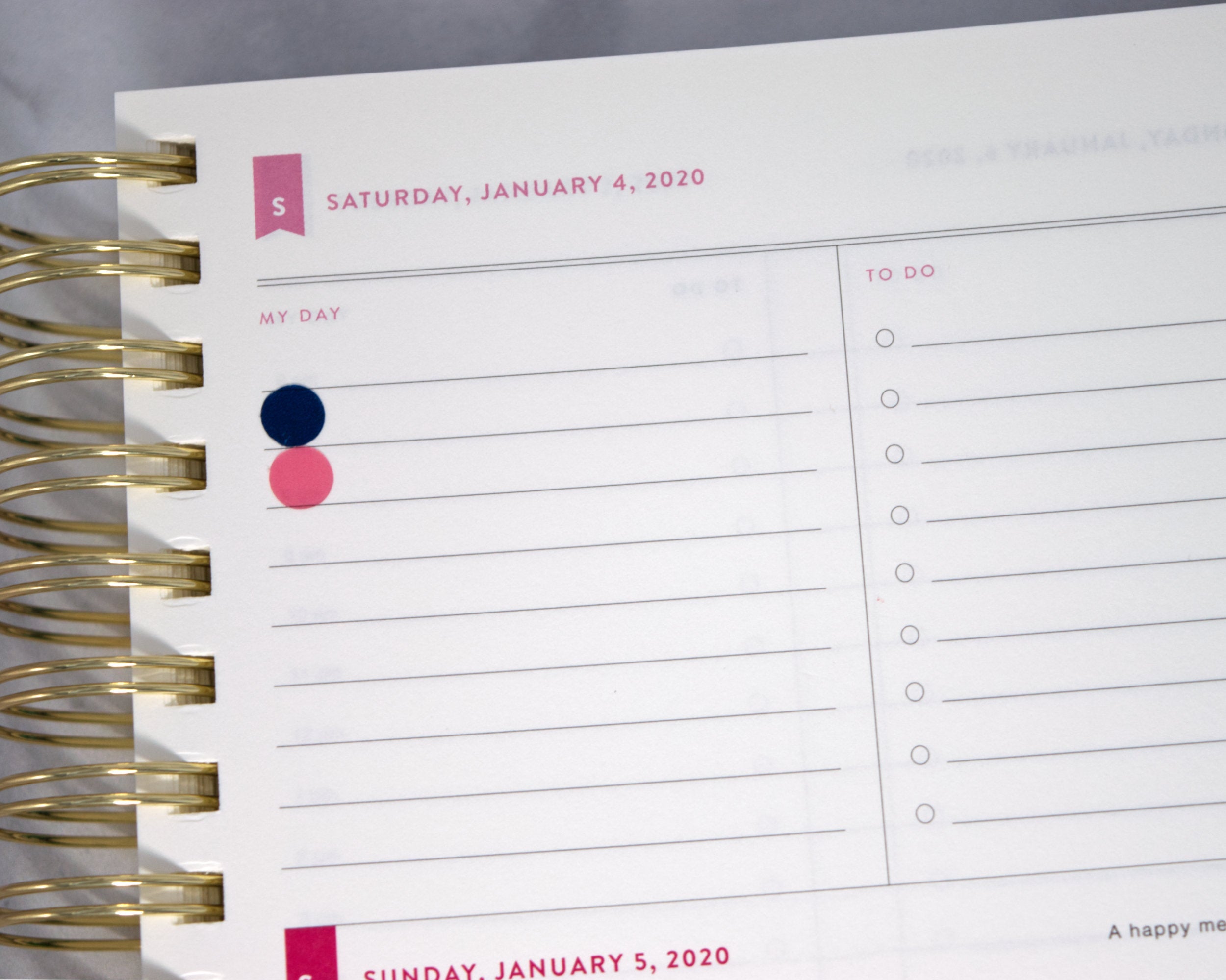 Small Dot Stickers - Simplified Planner