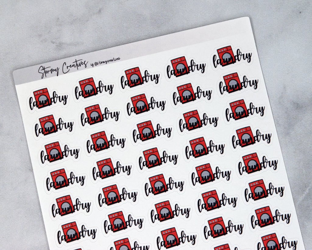 Laundry Stickers