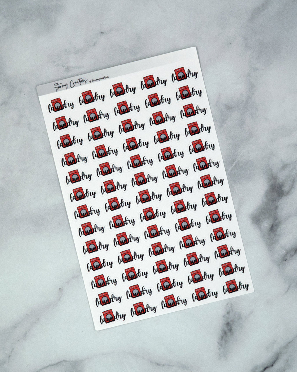 Laundry Stickers