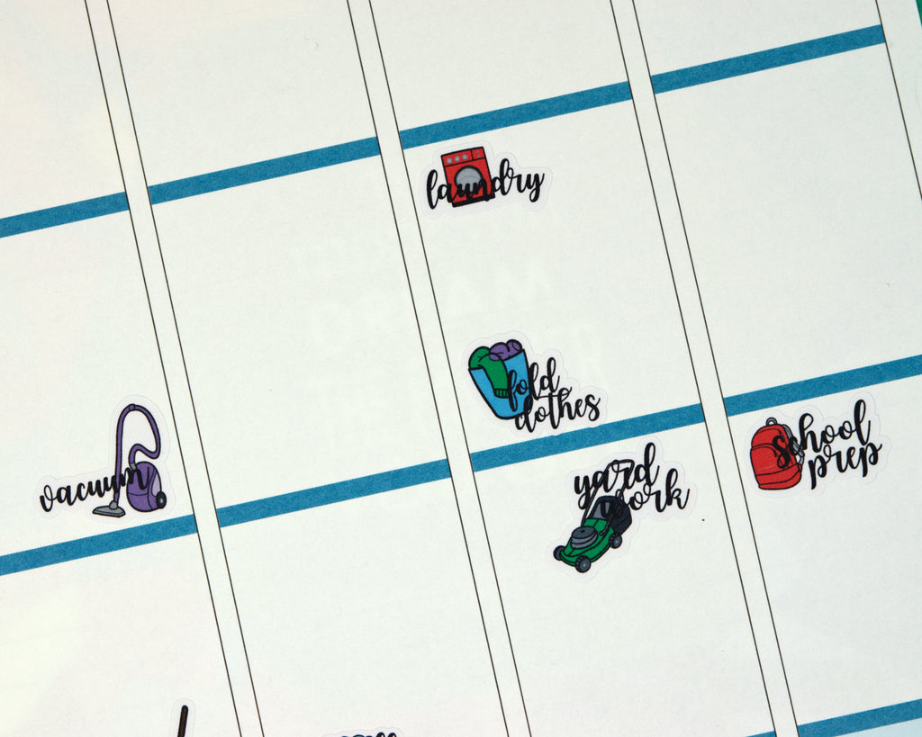 Laundry Stickers