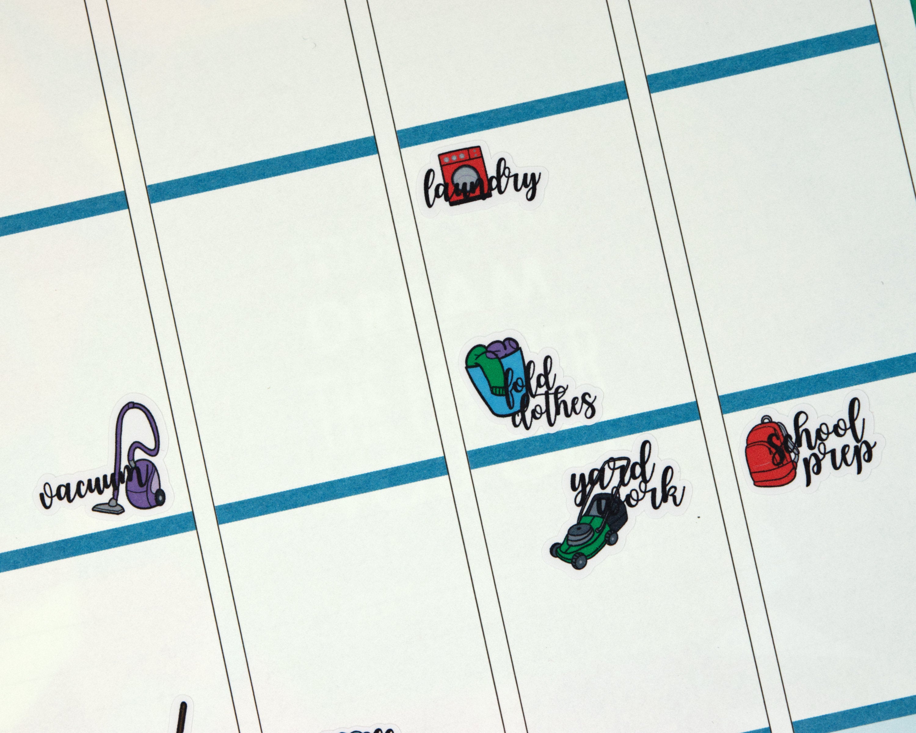 Laundry Stickers