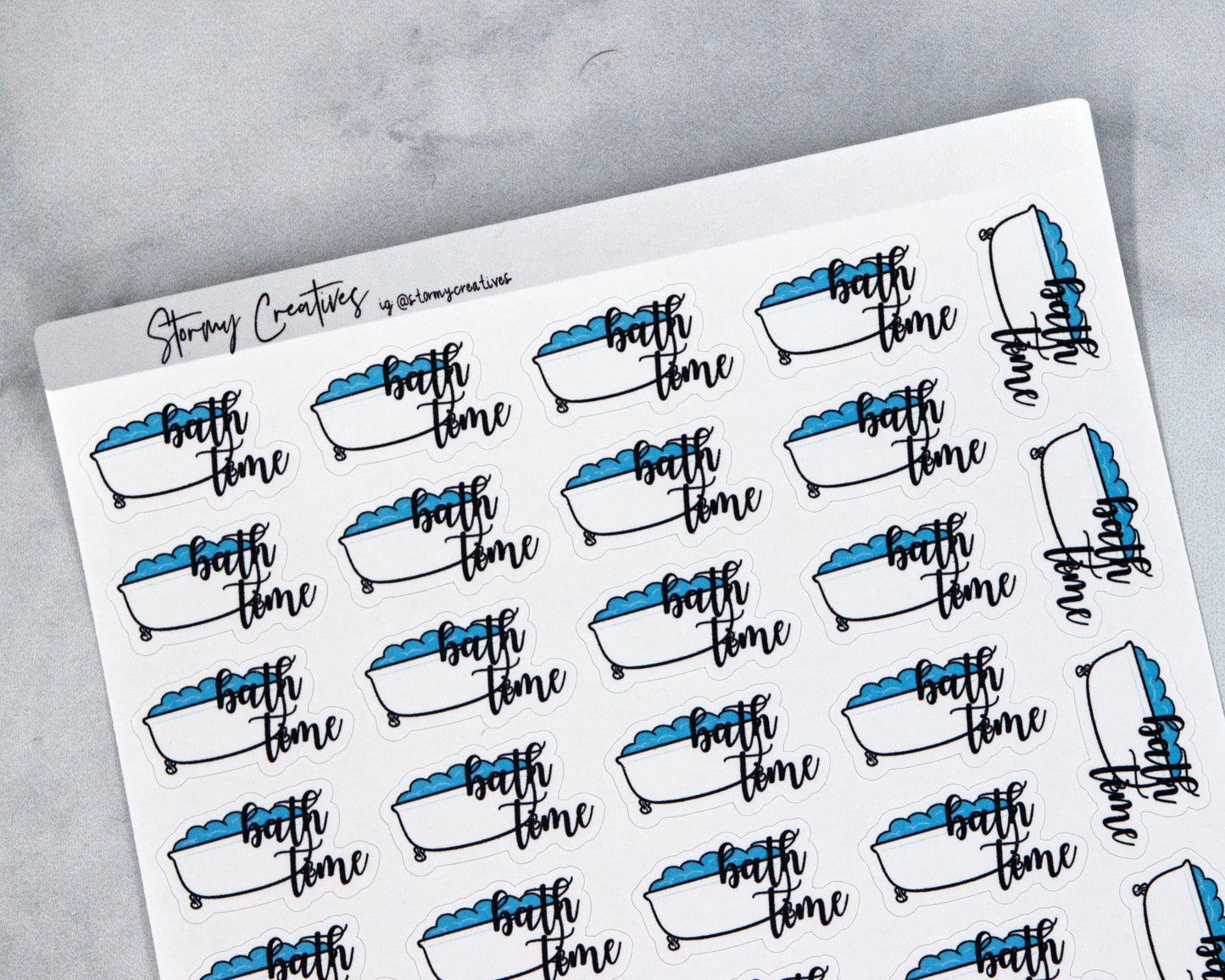 Bath Time Stickers