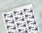 Vacuum, Clean House Stickers