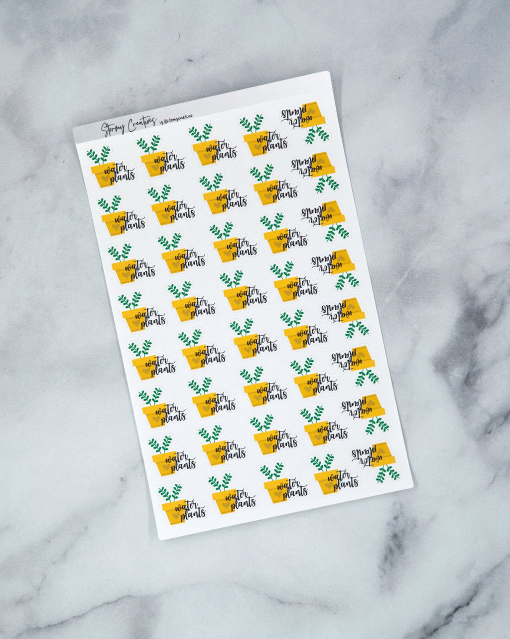 Water Plants Stickers