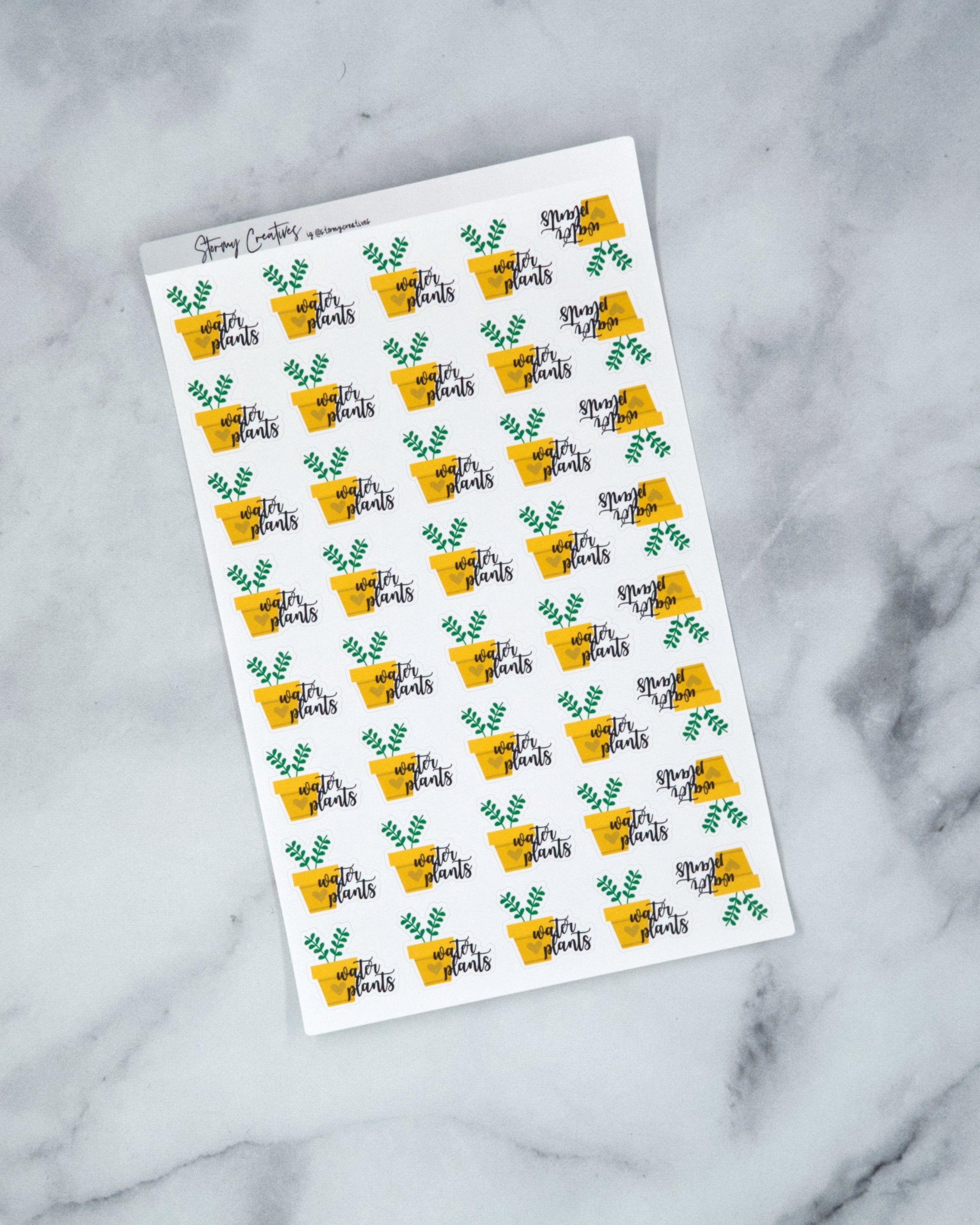 Water Plants Stickers