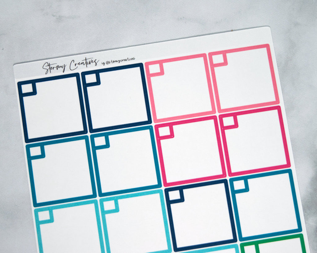 Monthly Full Box for Simplified Planner