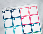 Monthly Full Box for Simplified Planner