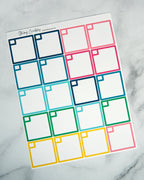 Monthly Full Box for Simplified Planner
