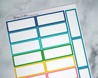 3 Hour Block Label for Simplified Planner