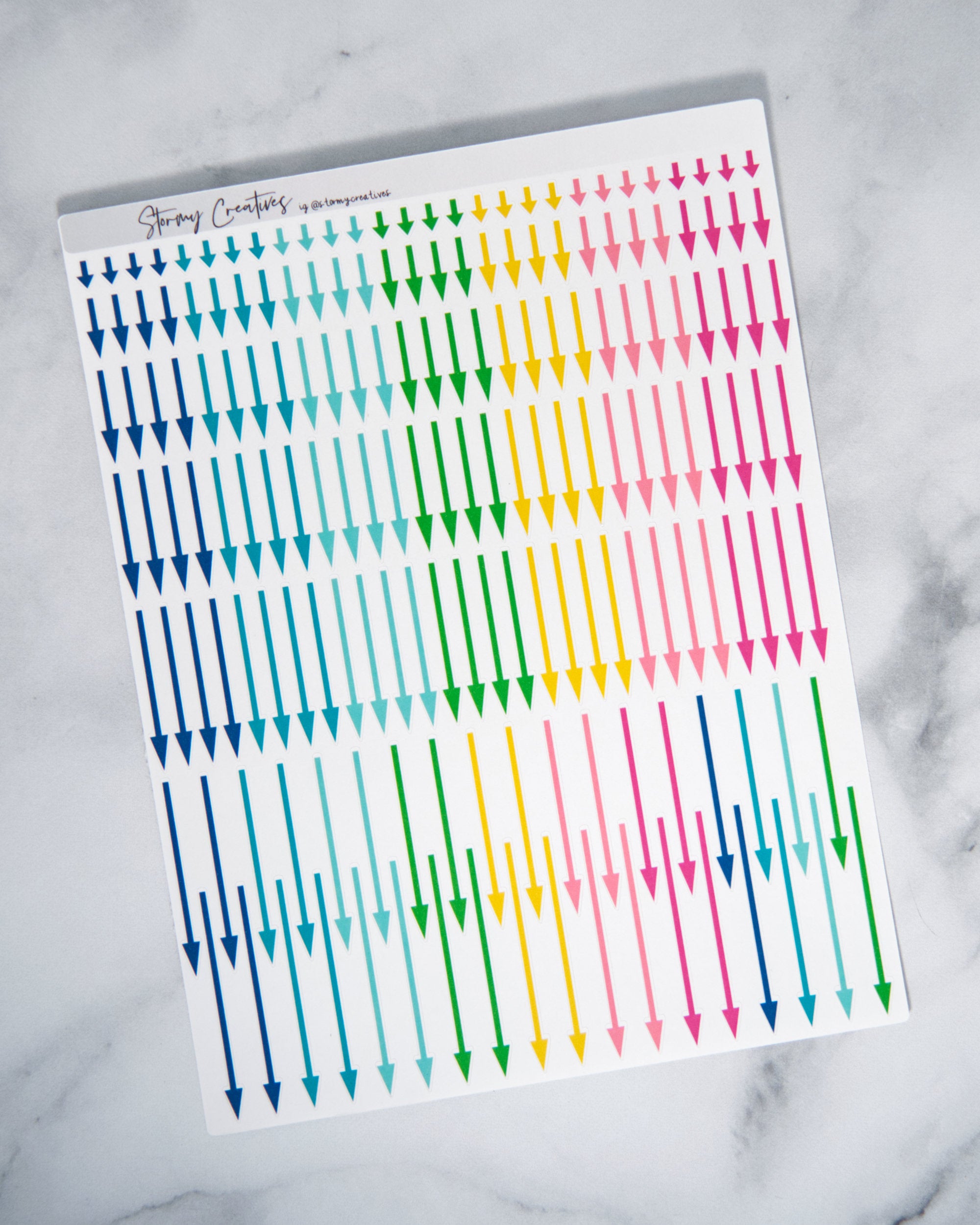 Hour Arrows for Simplified Planner