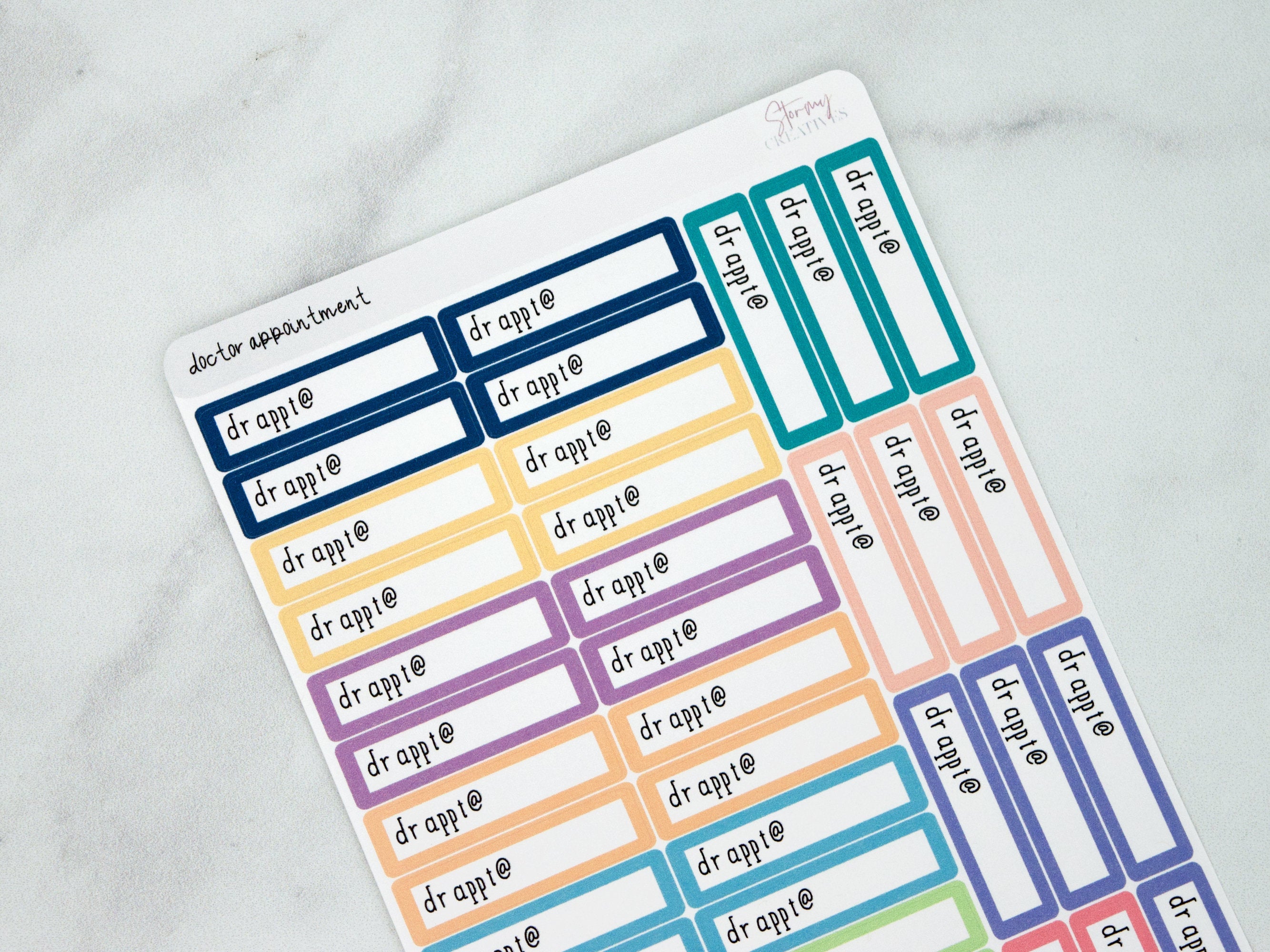 Doctor Appointment Labels