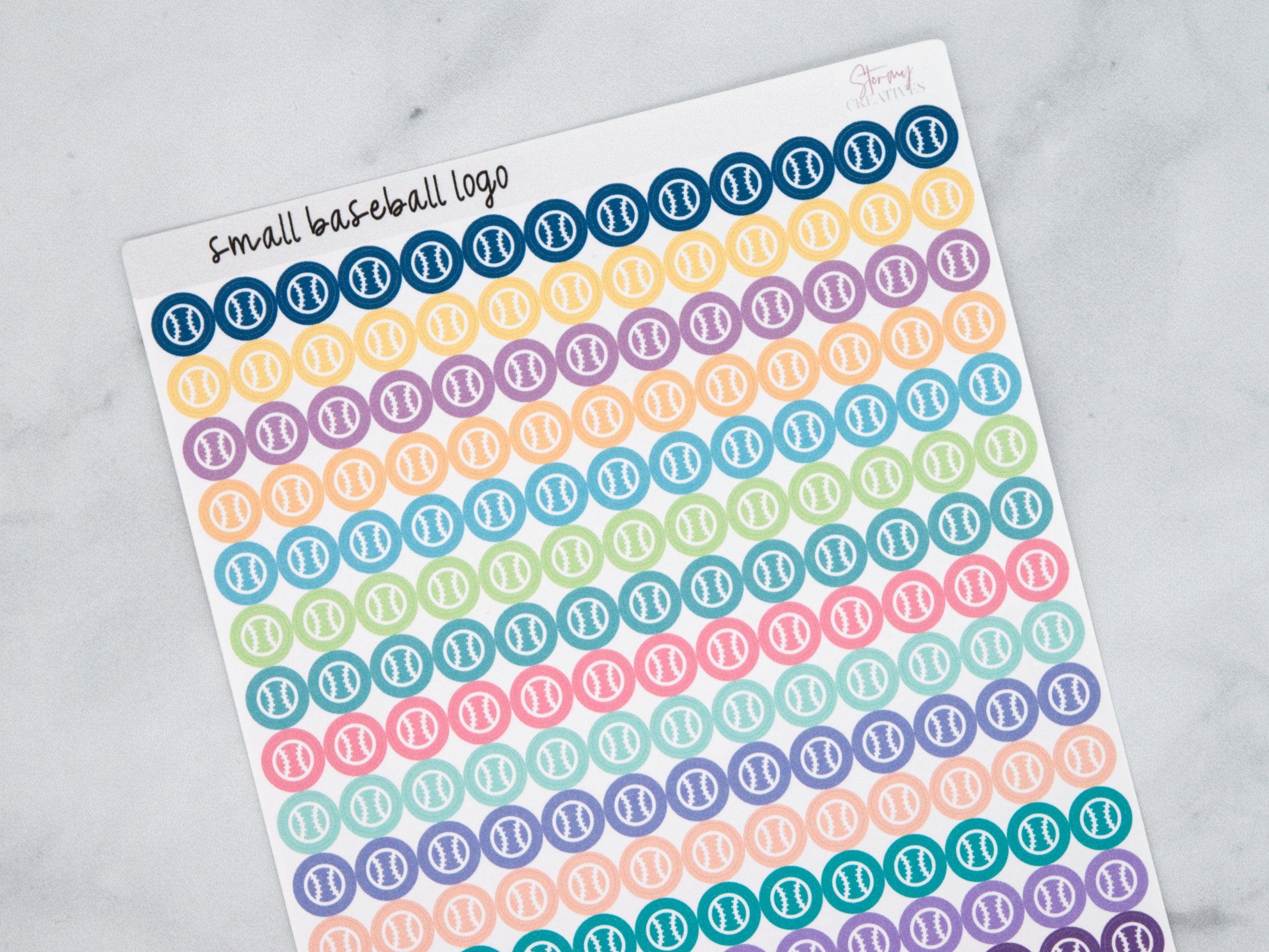Small Baseball Game, Practice Dots