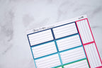Meal Tracker with Lines for Simplified Planner