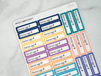 Dentist Appointment Labels