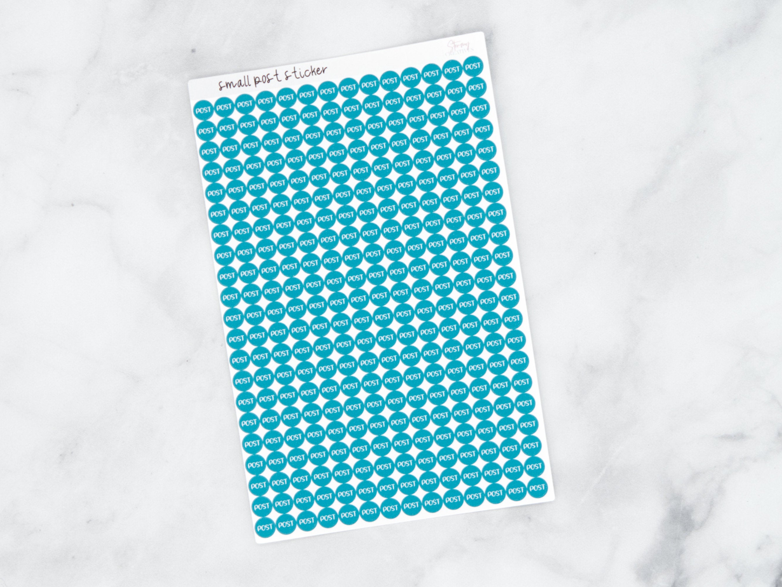 Small Post Dot Stickers