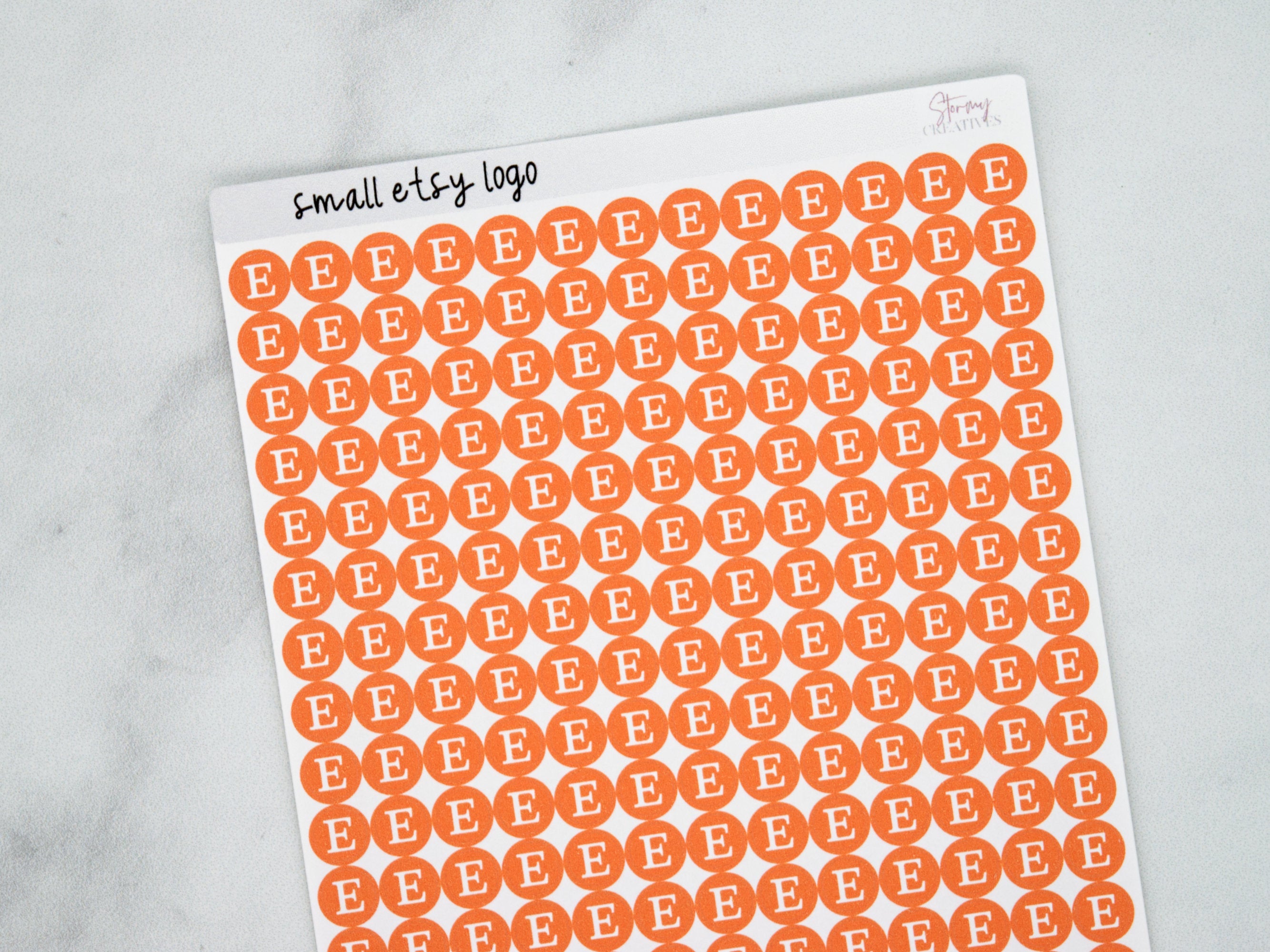 Small Etsy Dot Stickers