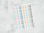 Colorful Arrows for Erin Condren Daily Duo