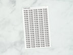 To Do Script Stickers