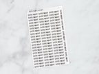 Date Night Script Stickers