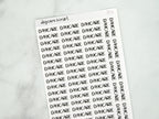 Daycare Script Stickers