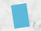Small X Dot Stickers
