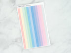 Pastel Colors Super Skinny Washi