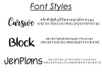 Carpool Script Stickers