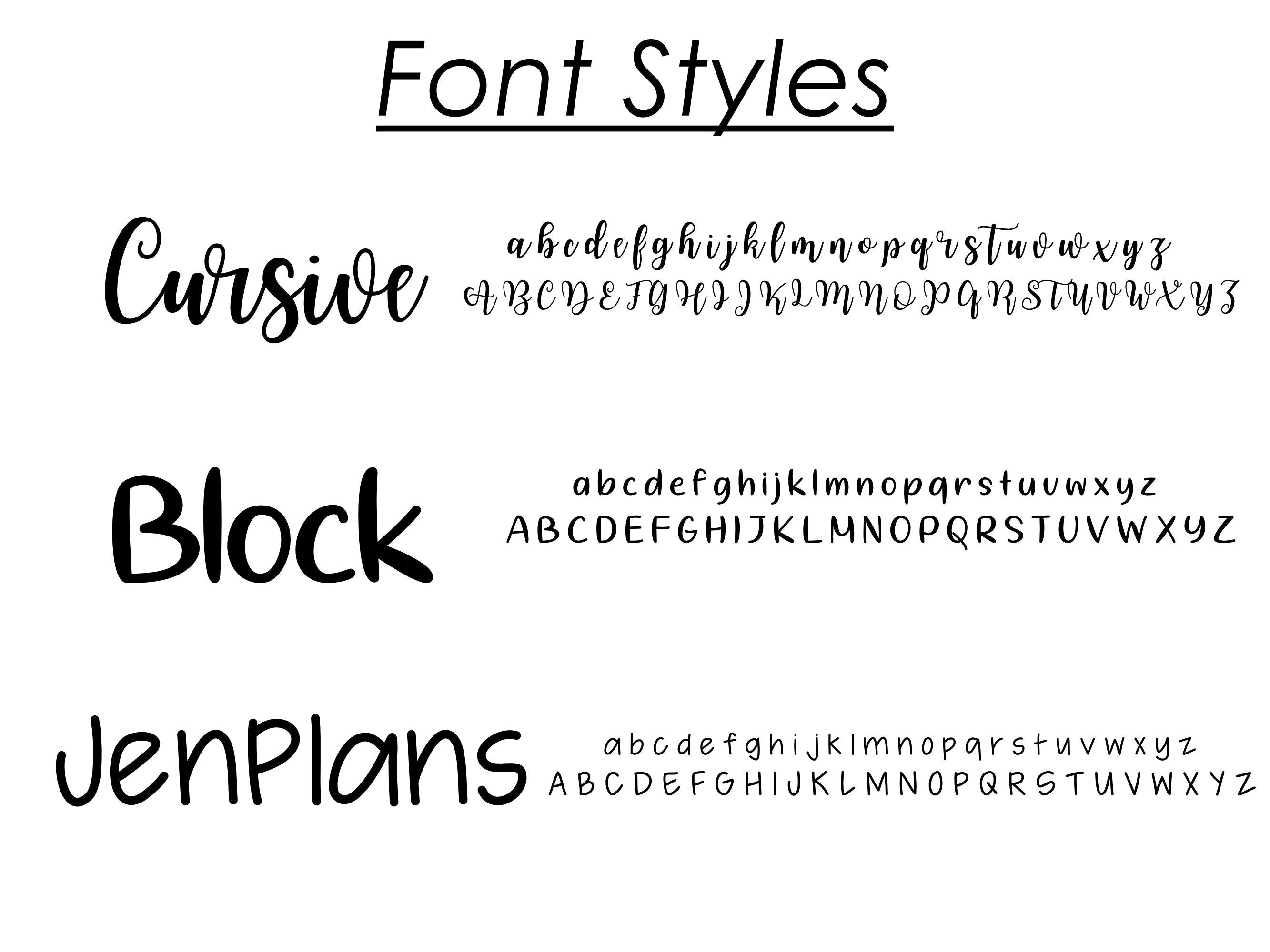 Carpool Script Stickers