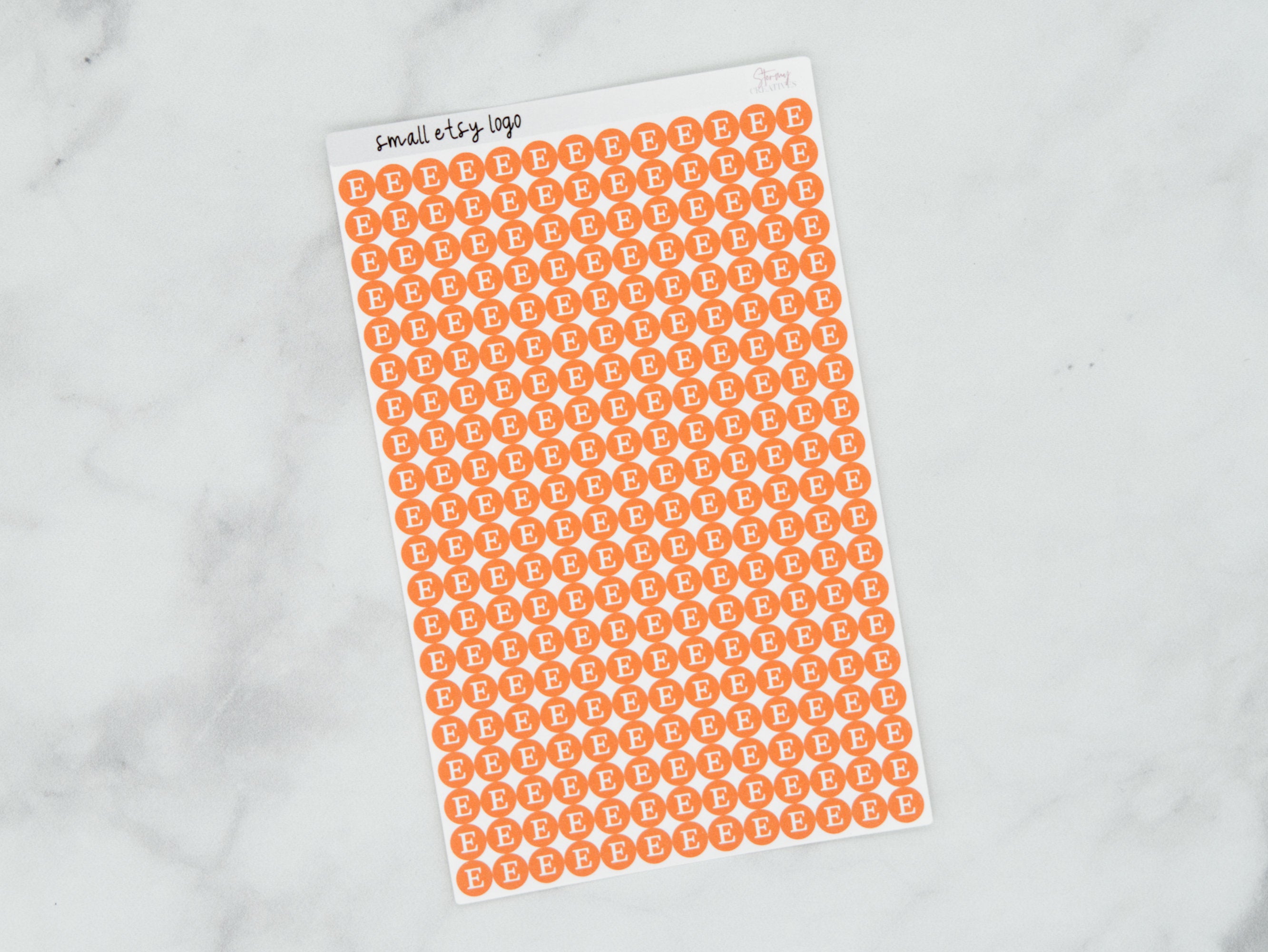 Small Etsy Dot Stickers