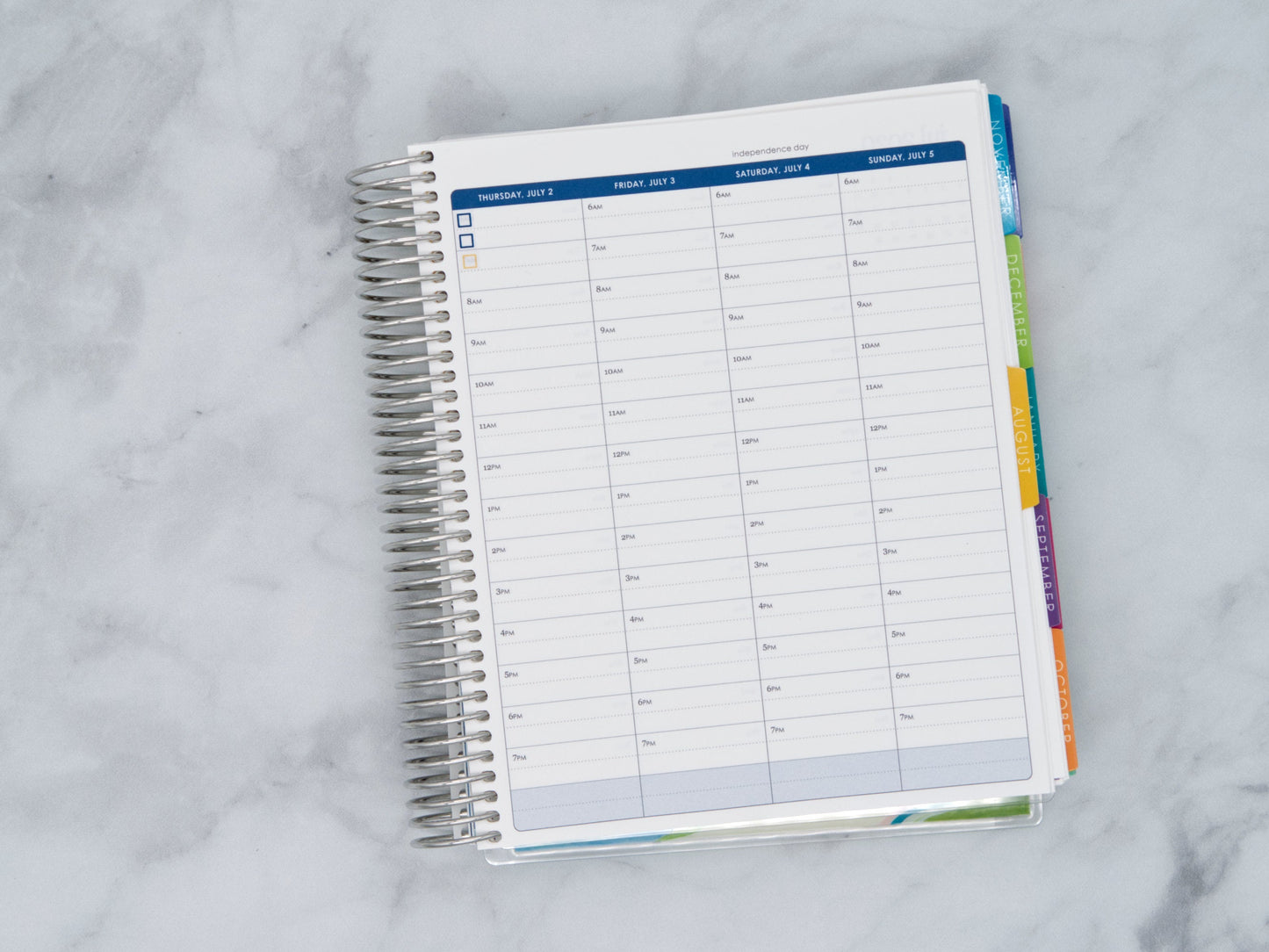Individual Checklist Stickers