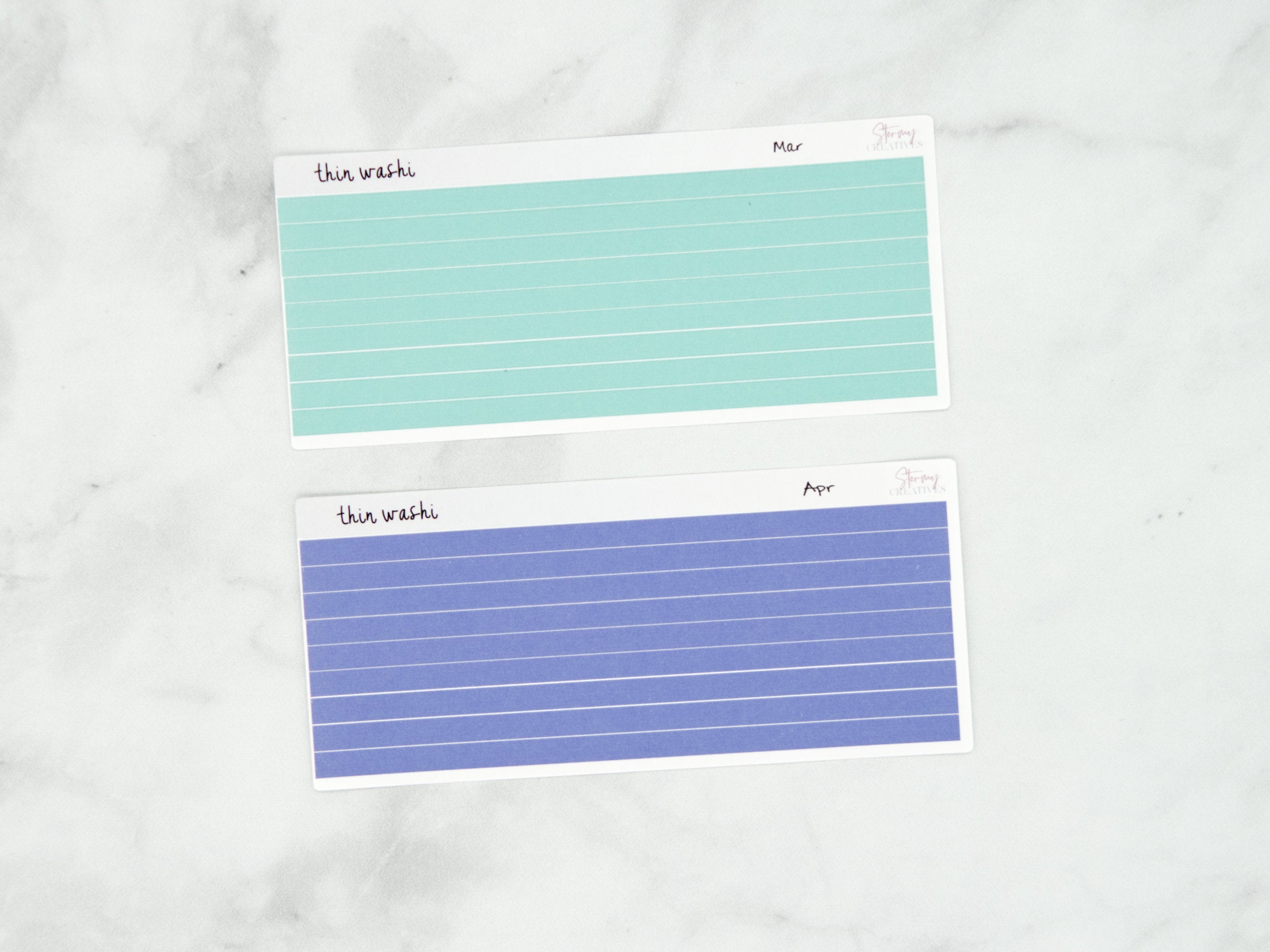 Thin Washi, EC Colorway