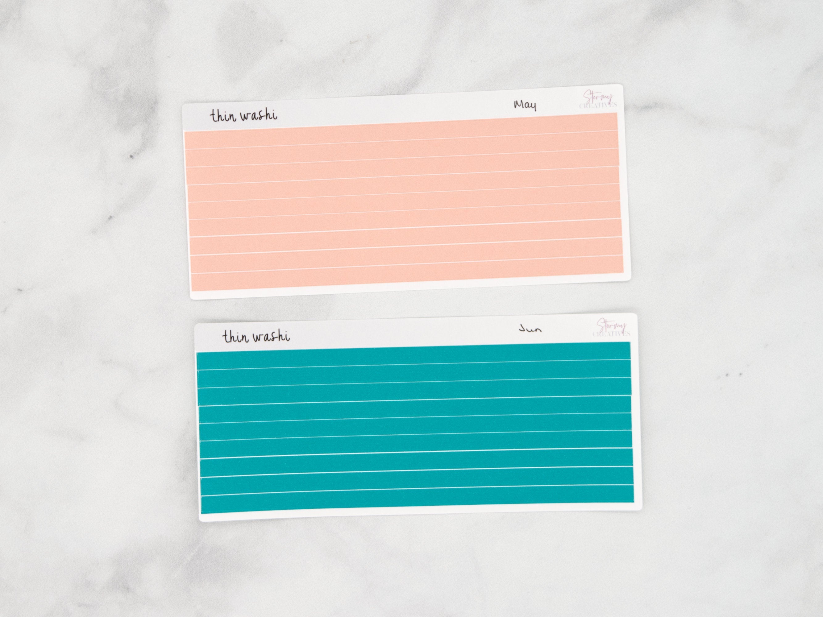 Thin Washi, EC Colorway