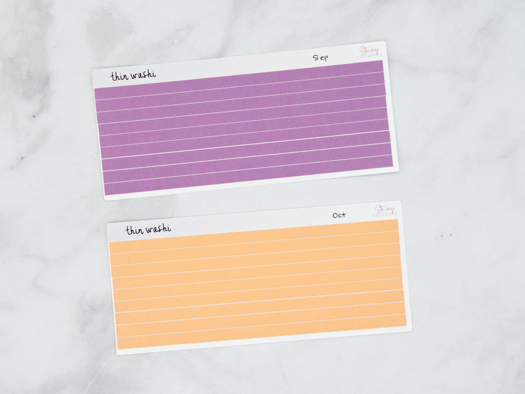 Thin Washi, EC Colorway