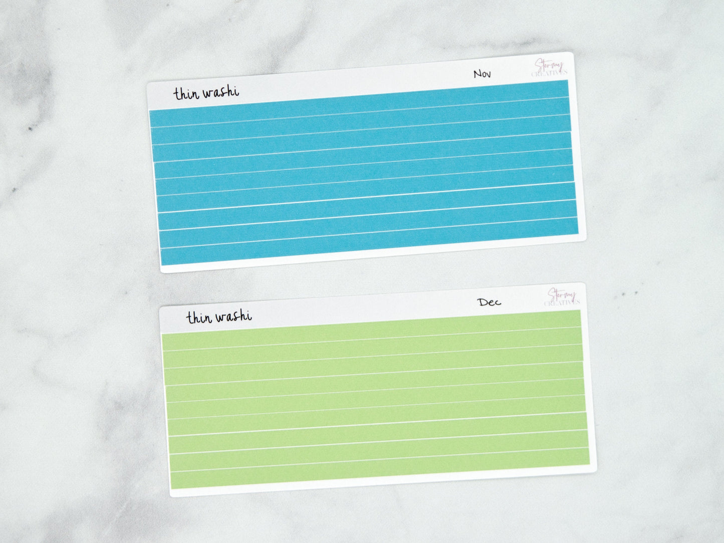 Thin Washi, EC Colorway