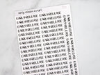 Early Release Script Stickers