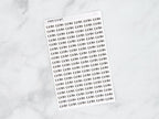 Exam Script Stickers