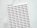 Exam Script Stickers
