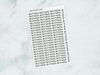 Next Week Script Stickers