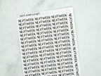 Next Week Script Stickers
