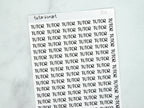 Tutor Script Stickers