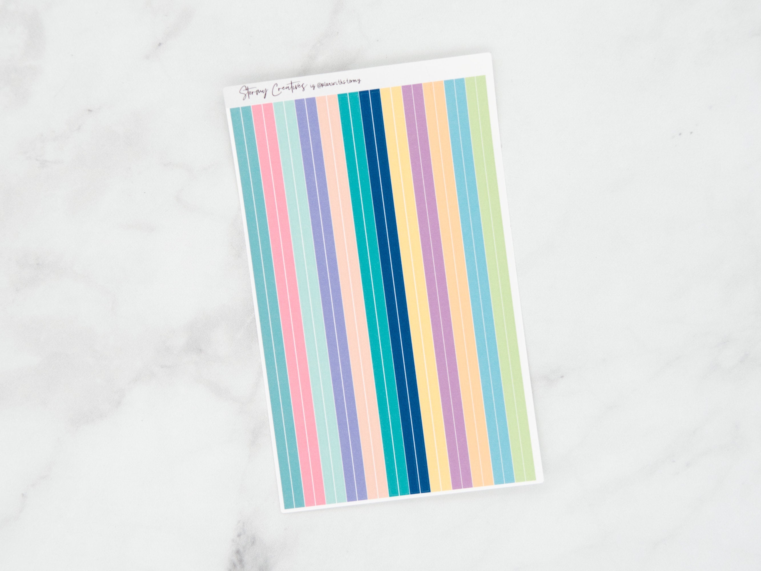 Erin Condren Colorway Super Skinny Washi