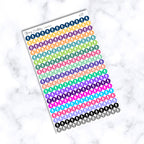 Small Microphone Dot Stickers