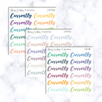 Colorful Dashboard Currently Script