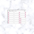 Breast Cancer Treatment Planner Stickers