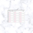 Breast Cancer Treatment Planner Stickers