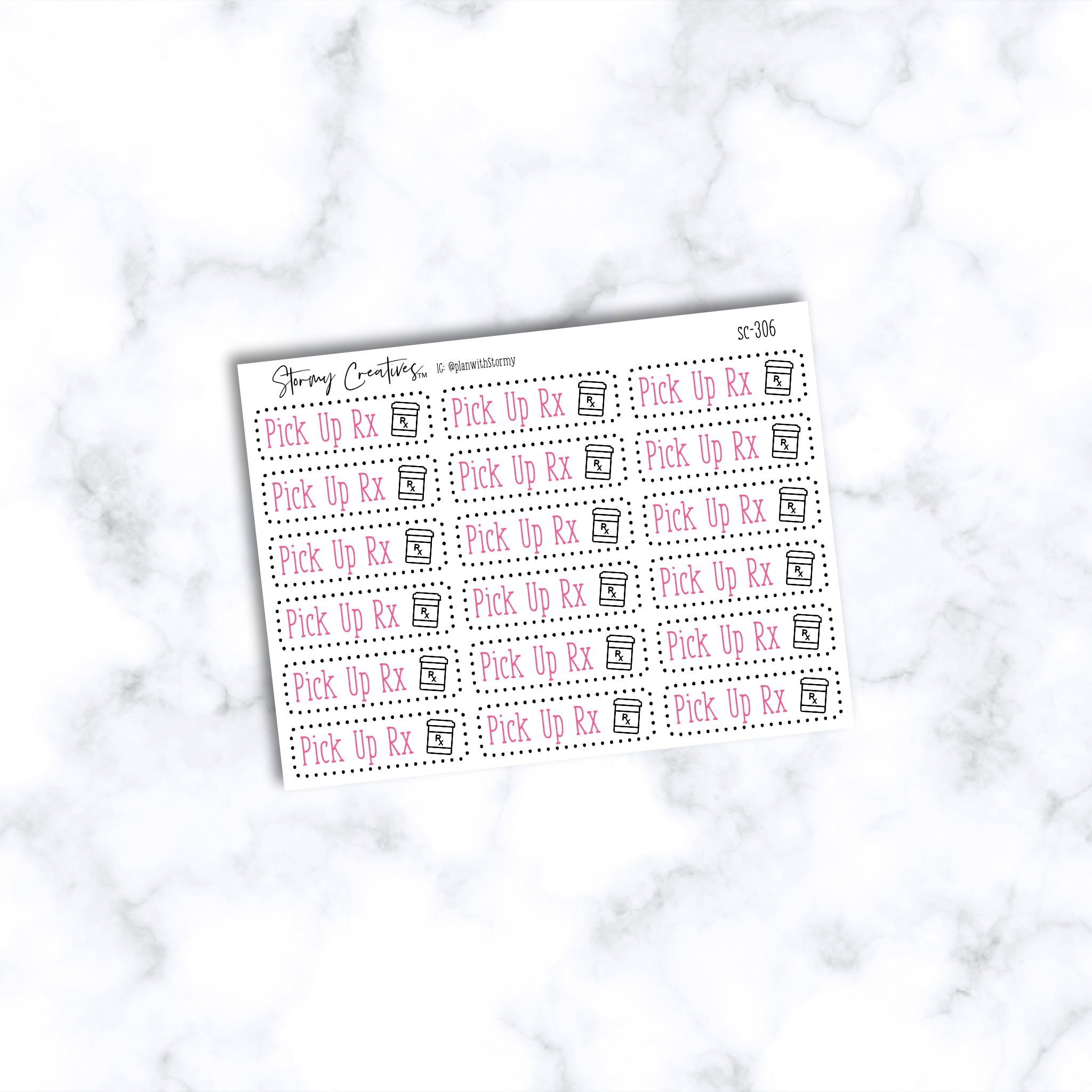Breast Cancer Treatment Planner Stickers